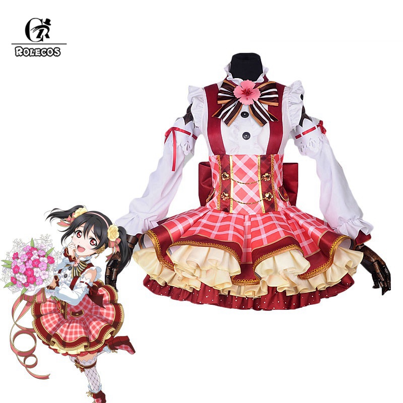 Women Accessories Bouquet - ROLECOS Lovelive Flower Bouquet Cosplay Costume
