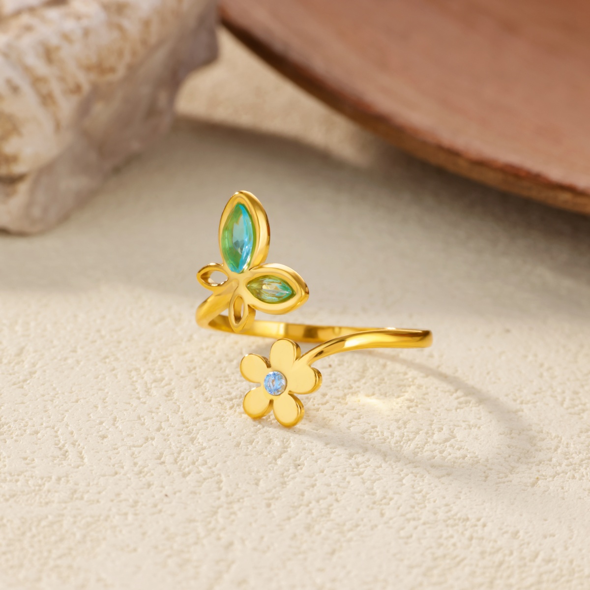 Adjustable Flower Rings for Wo - Women'S Accessories Trends 2026 评论和价格