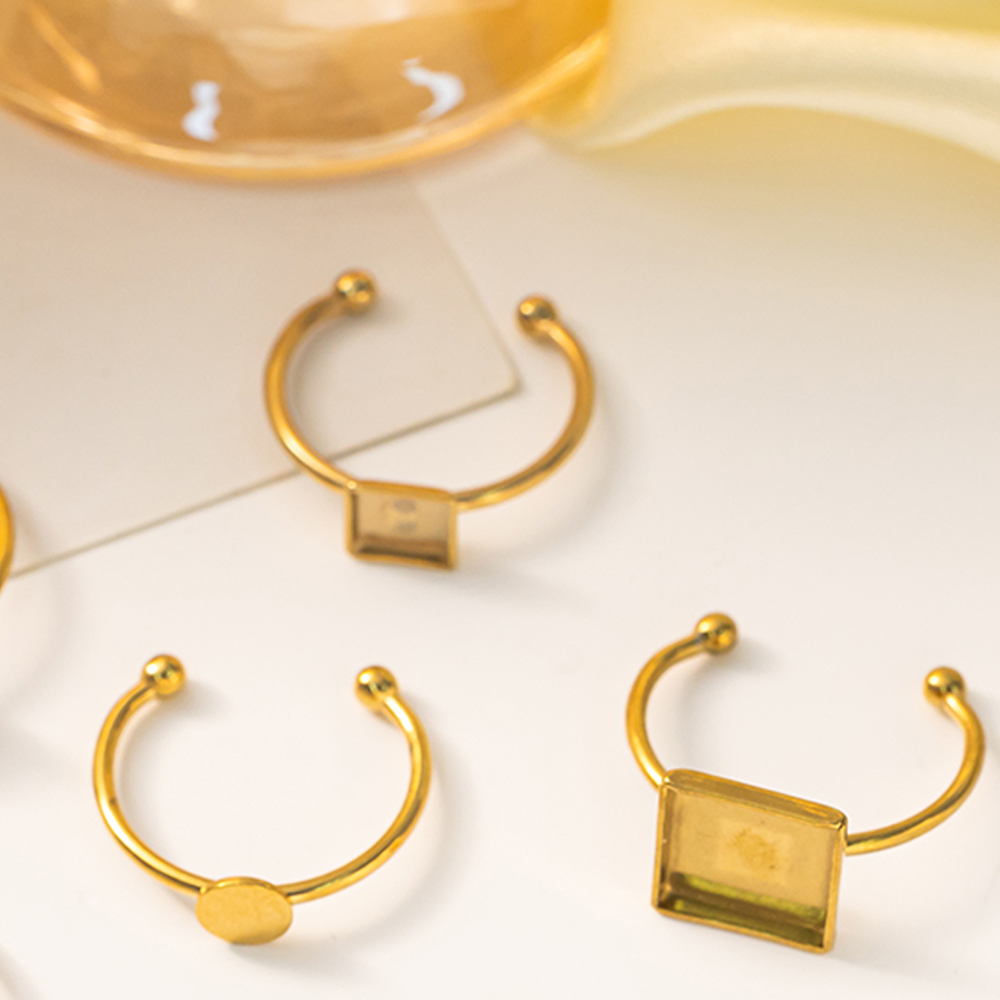 5pcs Stainless Steel Adjustabl - Ring Set Adjustable 评论和价格