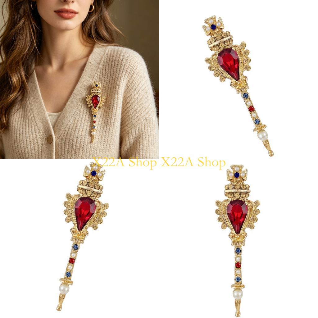 Unique Retro Magical Wand Broo - Women'S Accessories For Formal Wear 评论和价格