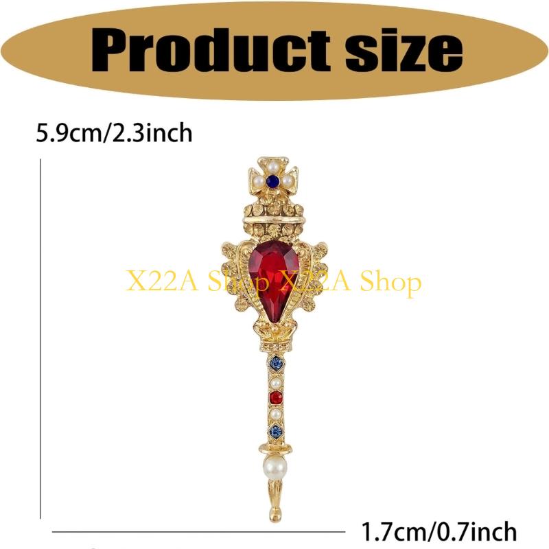 Unique Retro Magical Wand Broo - Women'S Accessories For Formal Wear 评论和价格