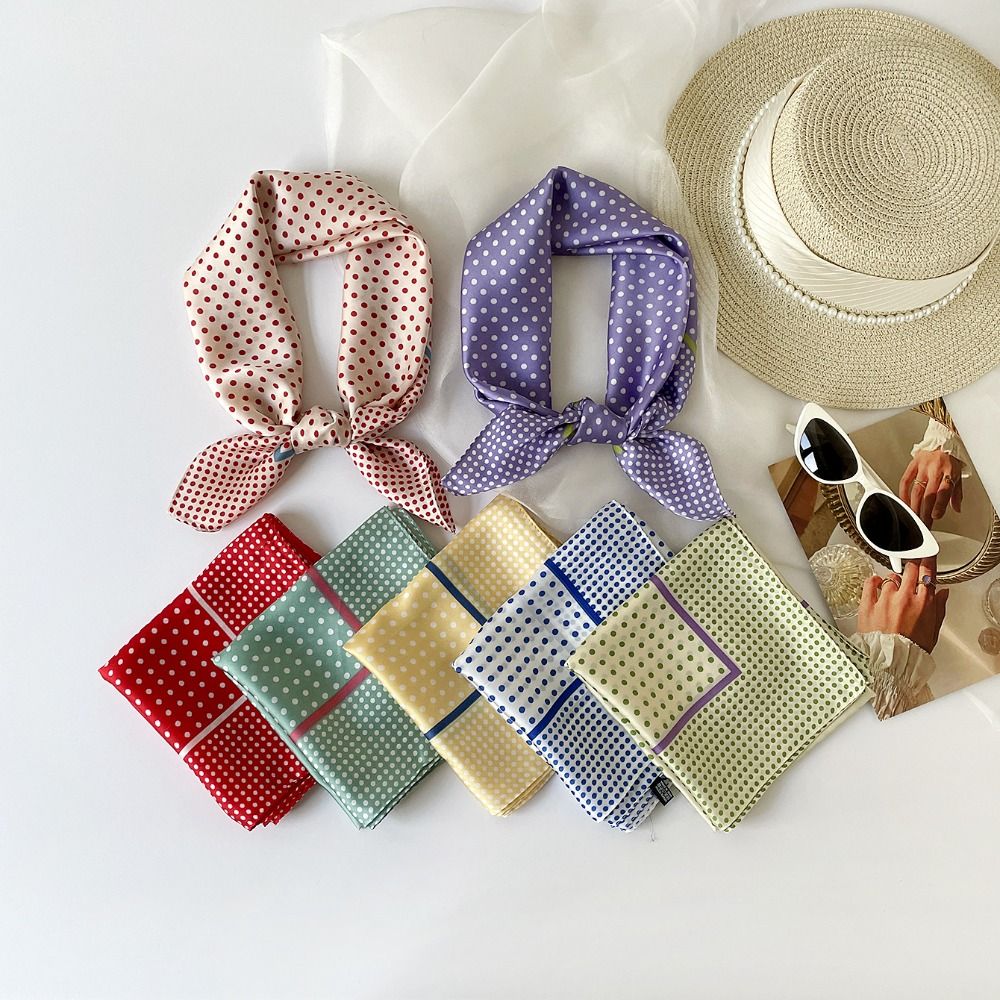 All-match Printed Dot Print Sc - Women'S Korean Accessories 评论和价格