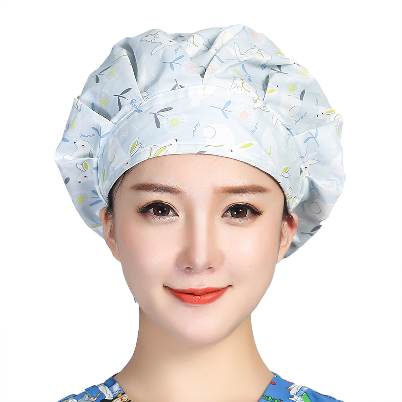 Bouffant Scrubs Hats Cartoon P - Women'S Work Accessories 评论和价格