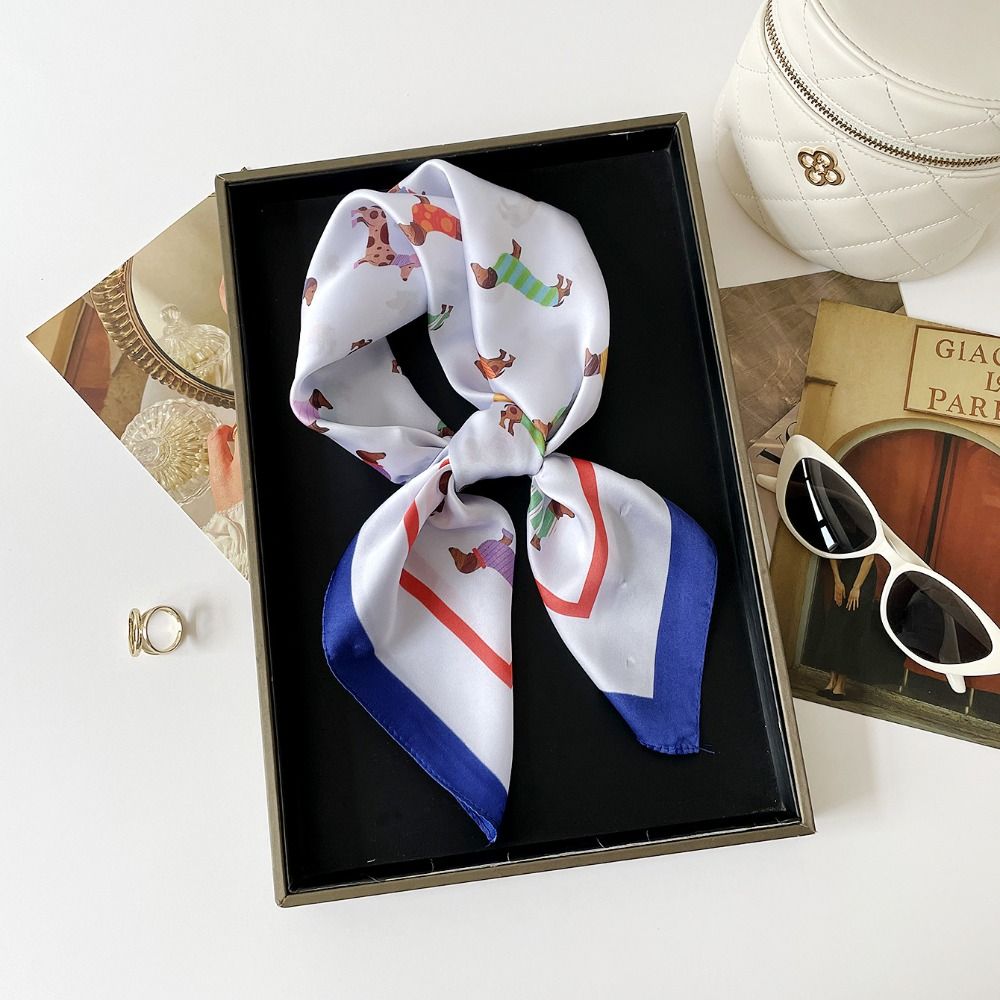 Printed Dachshund Print Print  - Women'S Korean Accessories 评论和价格