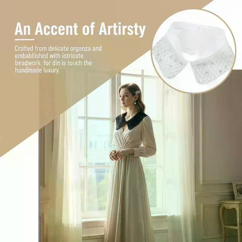 Women Half Shirt Detachable La - Women'S Accessories For Formal Wear 评论和价格
