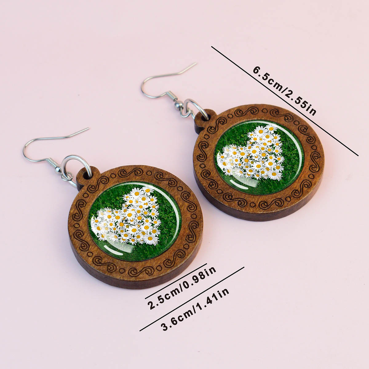 1pair Exquisite Daisy Bouquet  - Women Accessories Bouquet 评论和价格