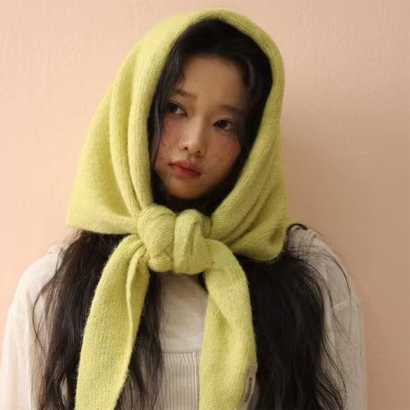 Korean Wool Knitted Triangle S - Women'S Korean Accessories 评论和价格