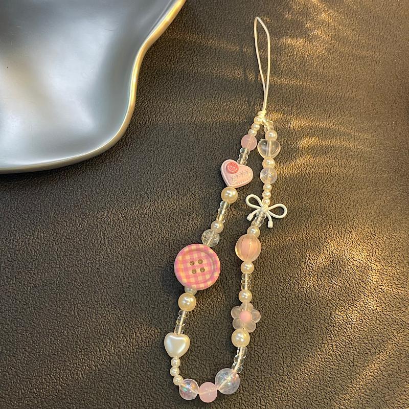 Cute Korean Pink Button 3D Bea - Women'S Korean Accessories 评论和价格