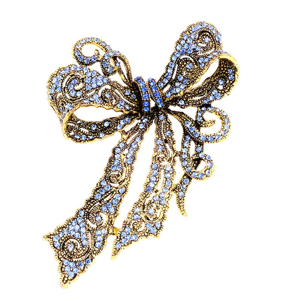 Vintage Bow-Shaped Brooch, Ele - Women'S Accessories For Formal Wear 评论和价格