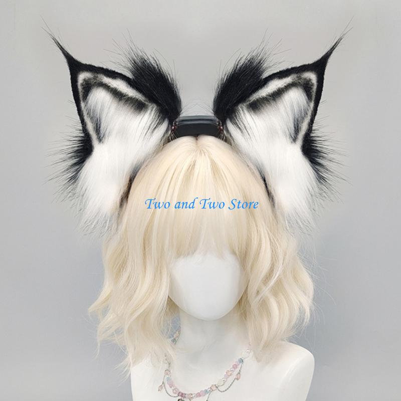 HX6F Lovely Plush Animated Ear - Women Accessories Description 评论和价格