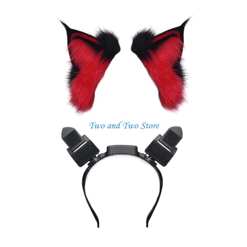 HX6F Lovely Plush Animated Ear - Women Accessories Description 评论和价格