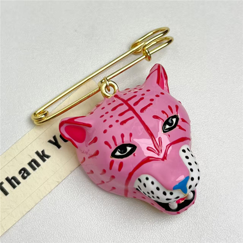 Elegant Enamel Tiger Brooch Pi - Women'S Accessories For Formal Wear 评论和价格