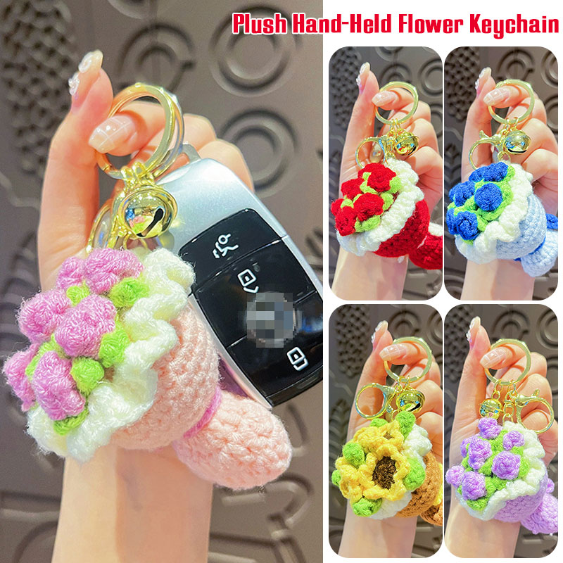 Knitted Bouquet Car Accessorie - Women Accessories Bouquet 评论和价格