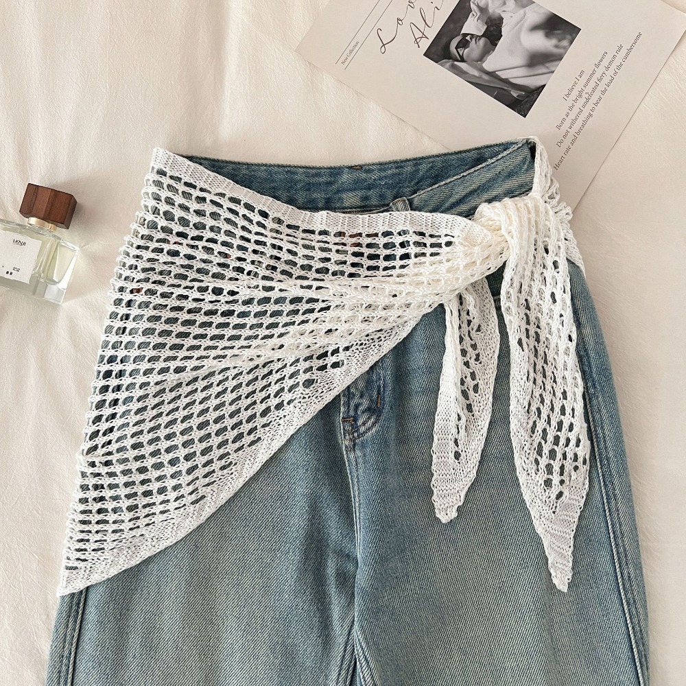 Solid Color Triangular Shawl Y - Women'S Korean Accessories 评论和价格