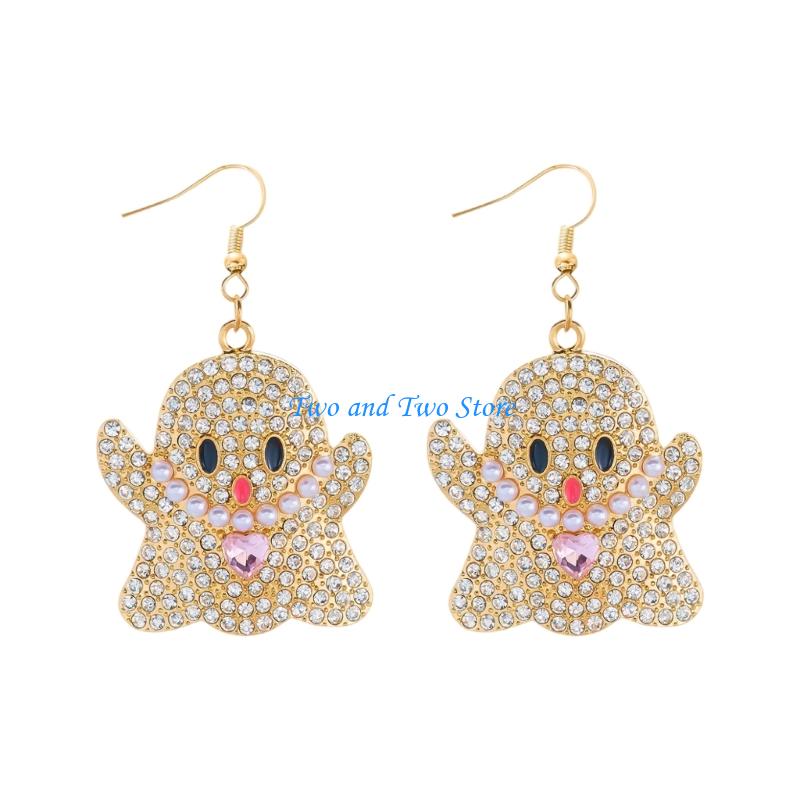 HX6F Alloy Halloween Earrings  - Women Accessories Description 评论和价格