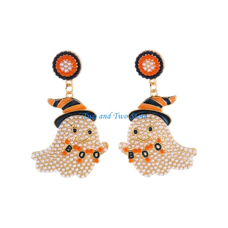 HX6F Alloy Halloween Earrings  - Women Accessories Description 评论和价格