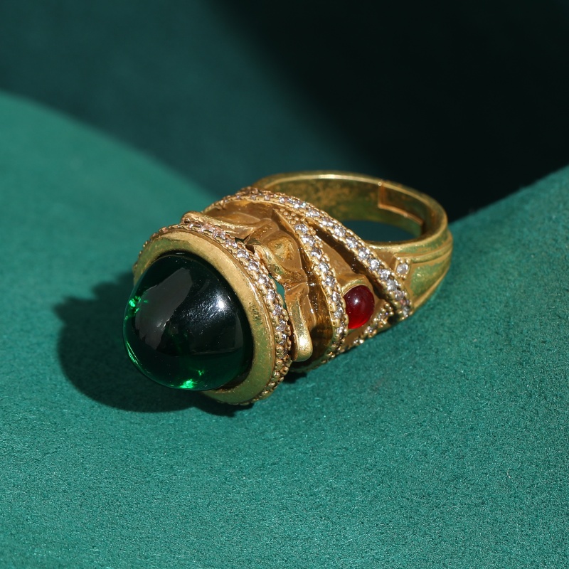 Vintage Green Crown Rings for  - Women'S Accessories Trends 2026 评论和价格