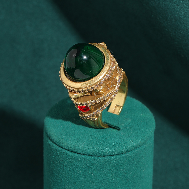 Vintage Green Crown Rings for  - Women'S Accessories Trends 2026 评论和价格