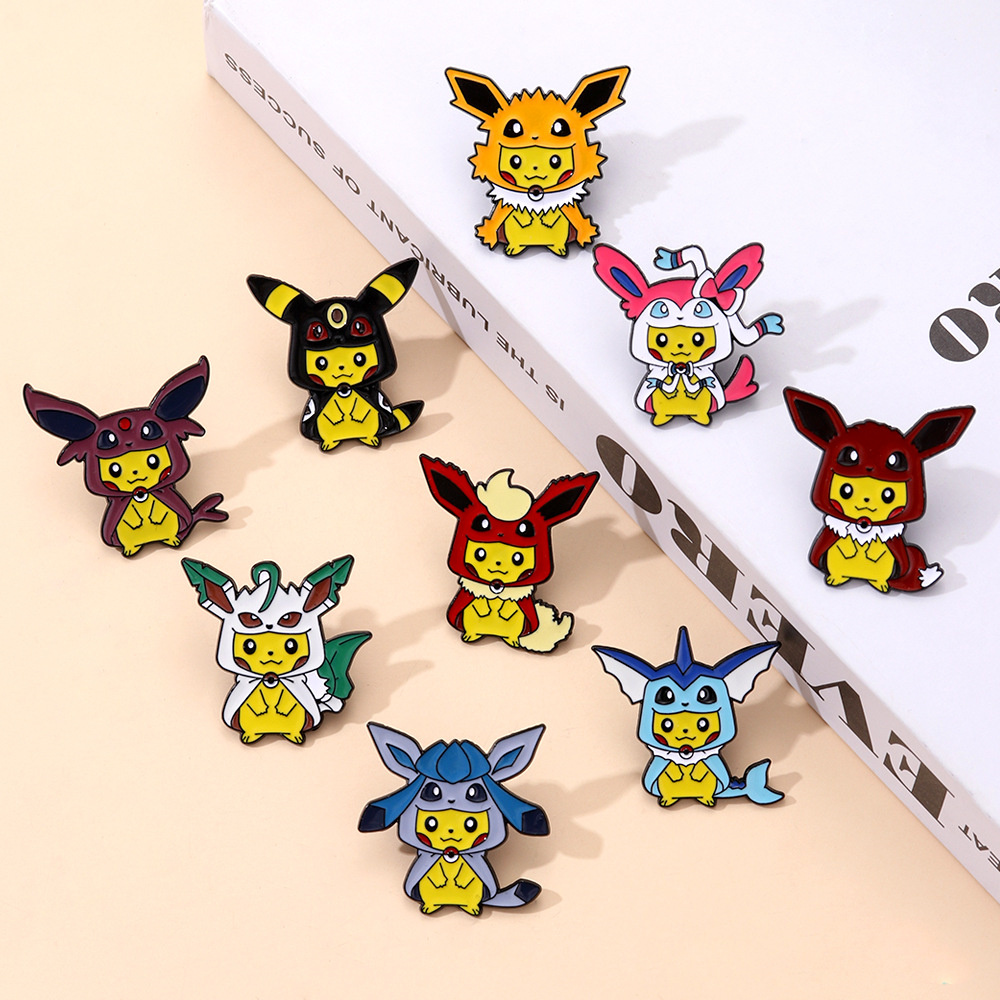 9Pcs Anime Pokemon Lapel Pins  - Women'S Accessories Jewelry Sale 评论和价格