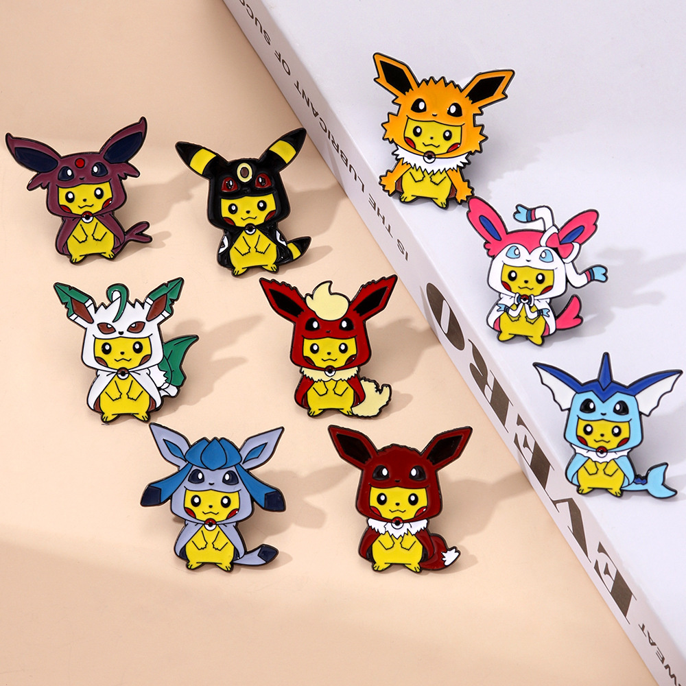 9Pcs Anime Pokemon Lapel Pins  - Women'S Accessories Jewelry Sale 评论和价格