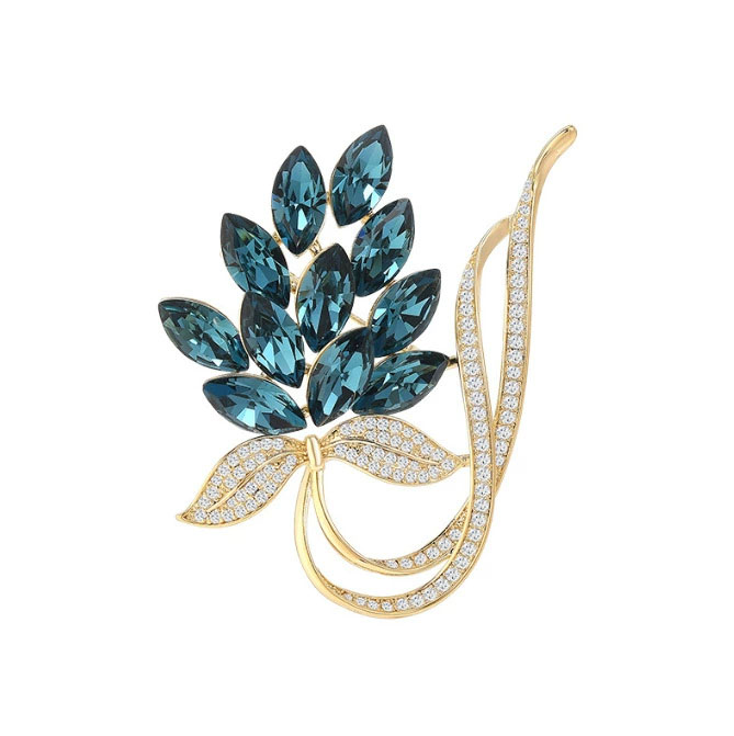Fashion Rhinestone Bouquet Bro - Women Accessories Bouquet 评论和价格