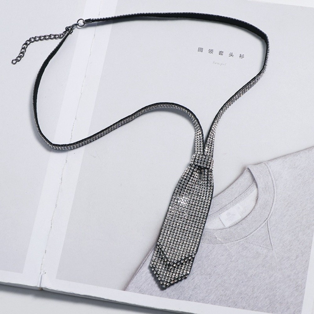 Shiny Adjustable Rhinestone Ne - Women'S Accessories For Formal Wear 评论和价格