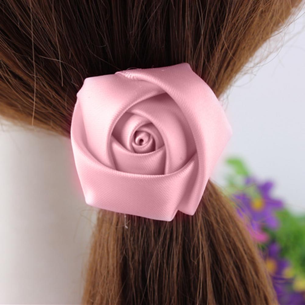 6Pcs Corsage Handmade Satin Ro - Women Accessories Bouquet 评论和价格