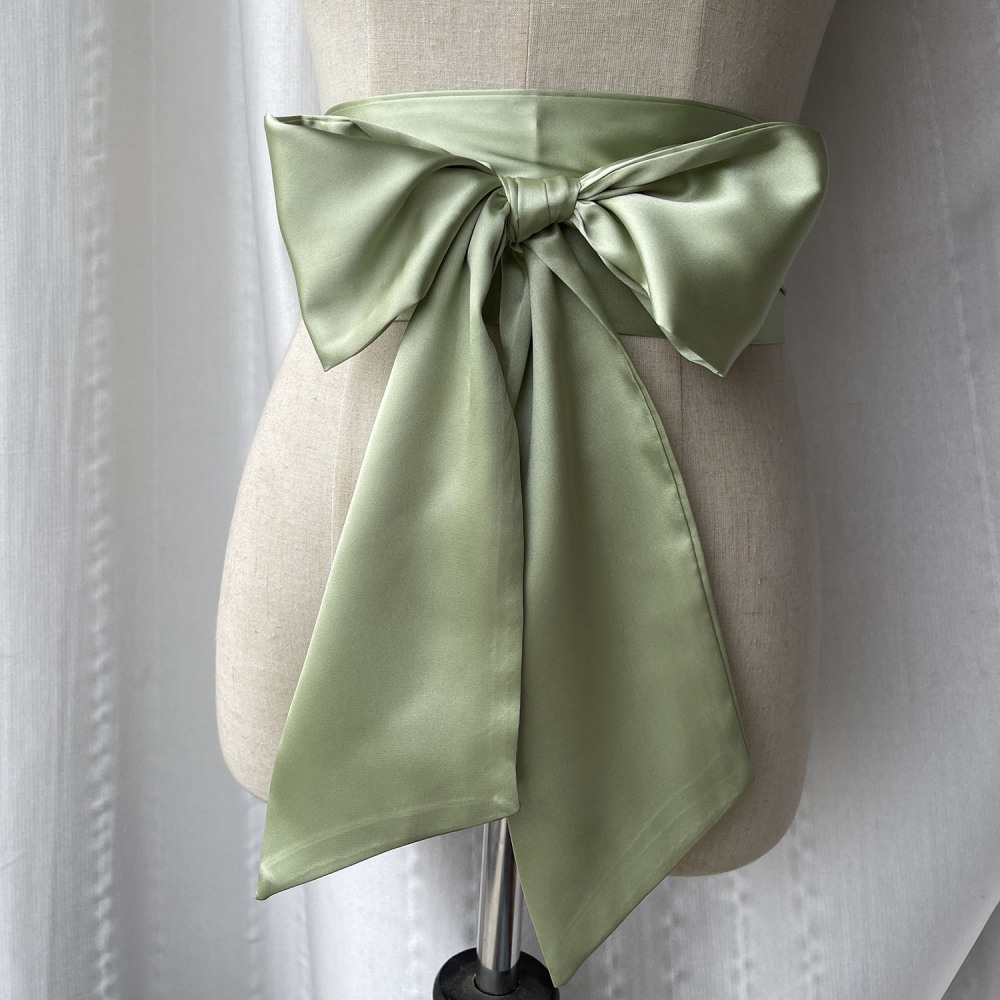 Wide Bowknot Waistband Women A - Women'S Accessories For Formal Wear 评论和价格