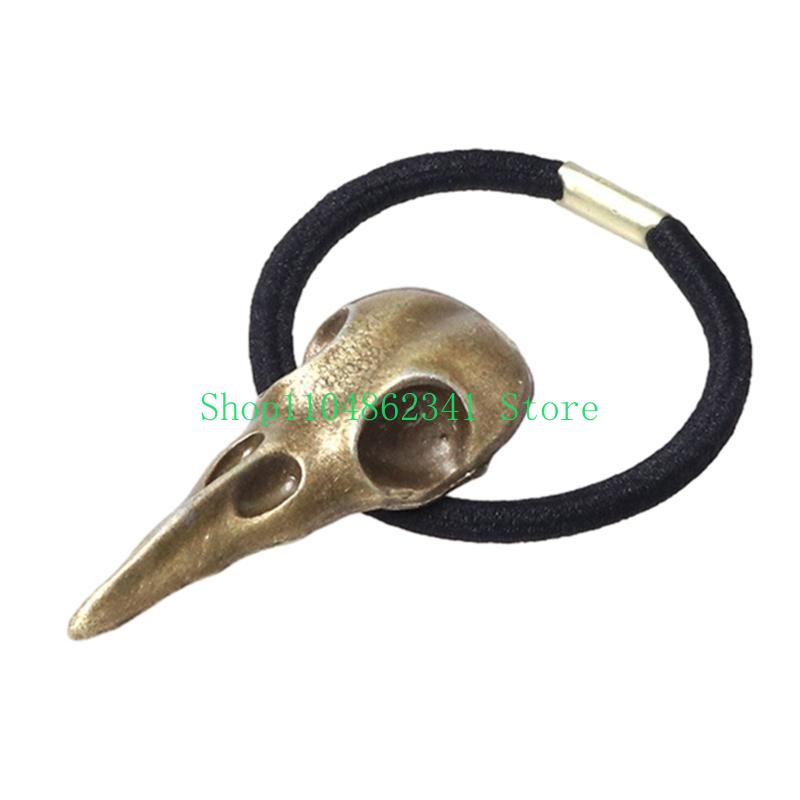 652F Halloween Crow Skull Hair - Women Accessories Description 评论和价格