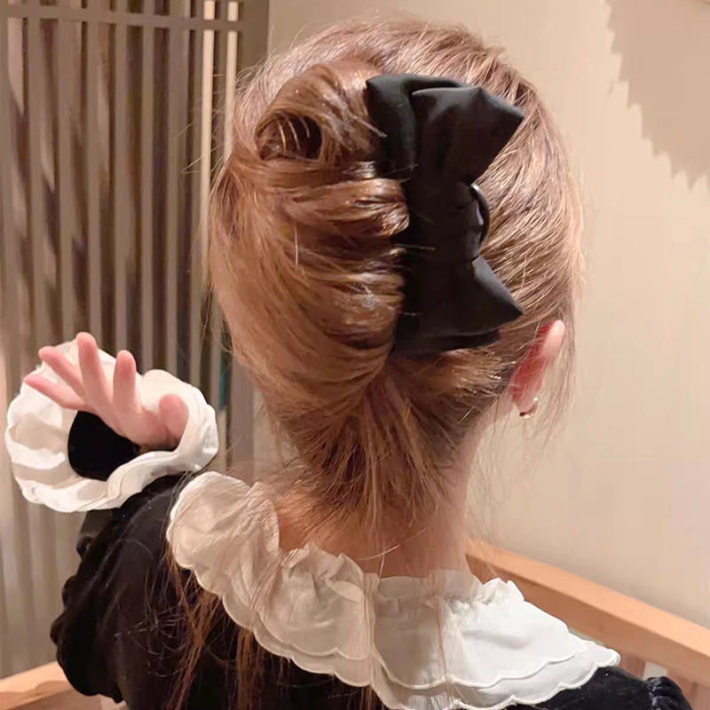 Chic Korean-Style Bow U-Shaped - Women'S Korean Accessories 评论和价格