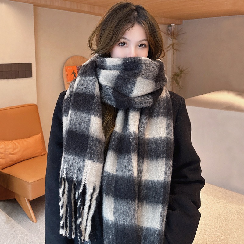 2026 Winter New Korean Plaid M - Women'S Korean Accessories 评论和价格
