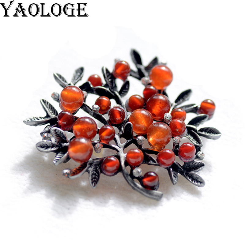 New Natural Stone Plant Leaf B - Women Accessories Bouquet 评论和价格