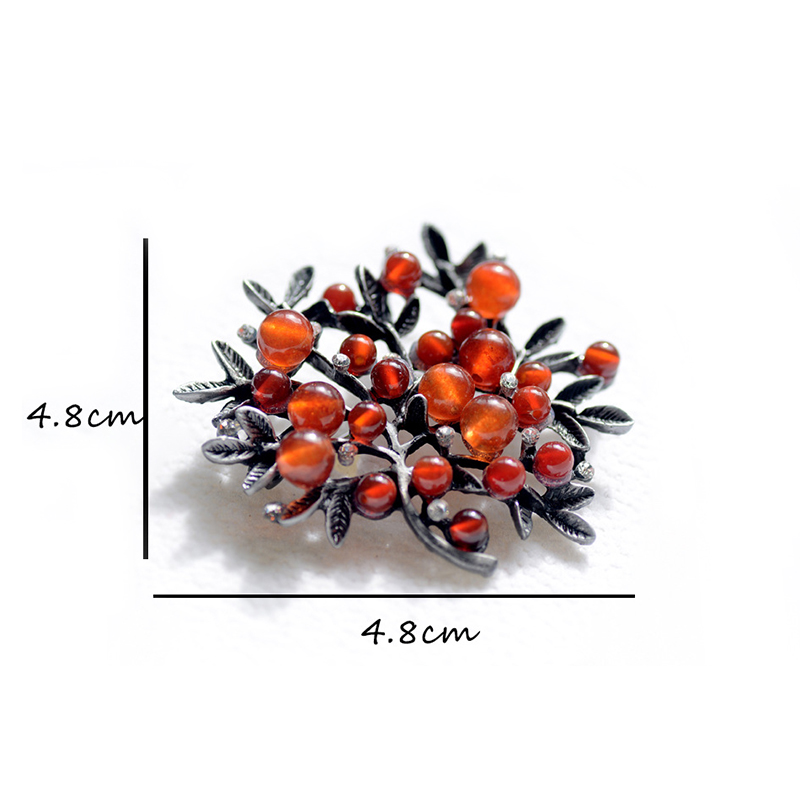 New Natural Stone Plant Leaf B - Women Accessories Bouquet 评论和价格