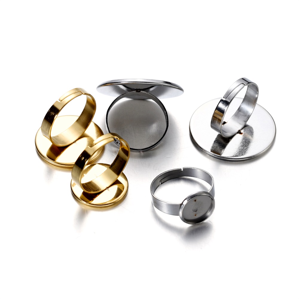 10pcs Stainless Steel Adjustab - Ring Set Adjustable 评论和价格