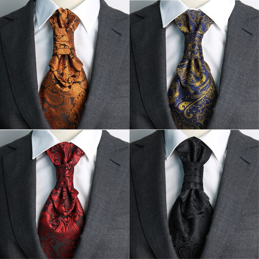 Luxury Jacquard Floral Neck Ti - Women'S Accessories For Formal Wear 评论和价格